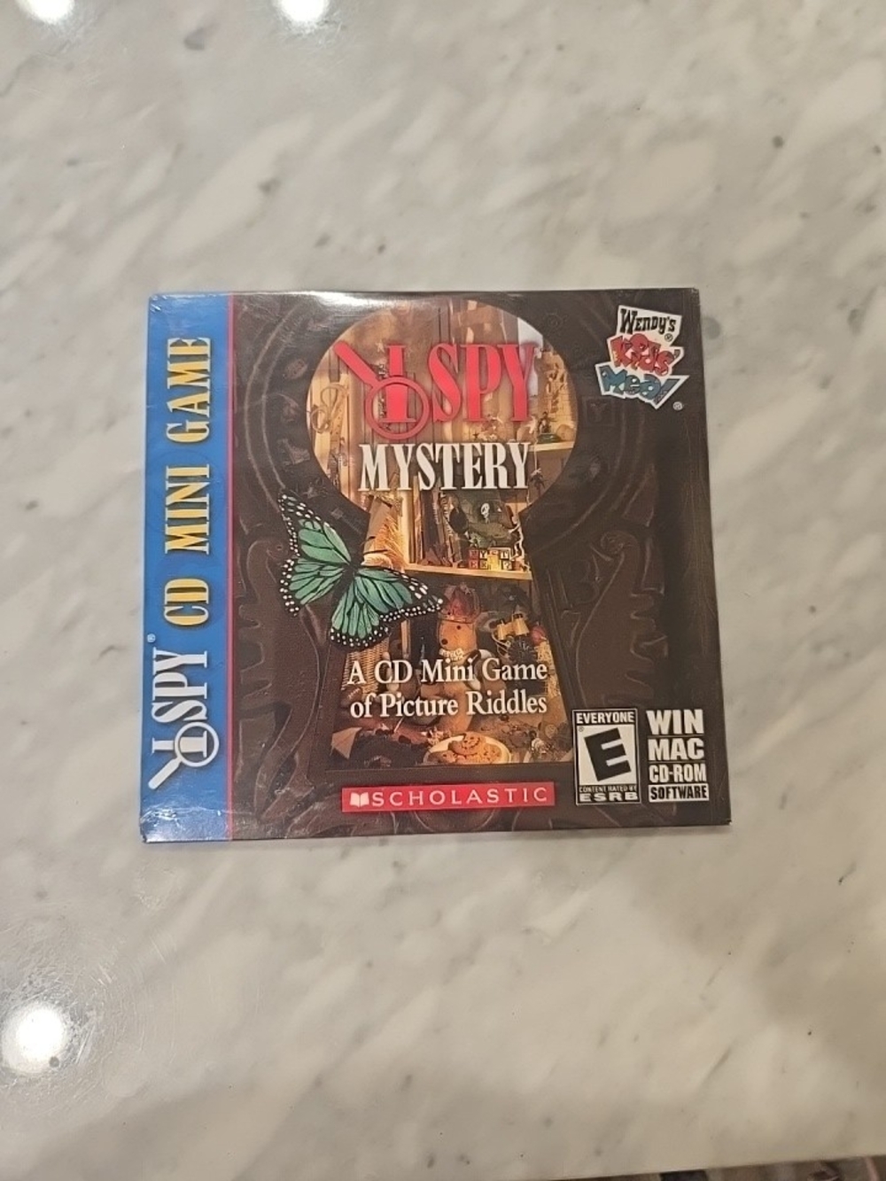 Scholastic I Spy Mystery CD Mini Game - Blue & Brown